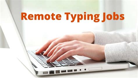 typing jobs work from home|10 Remote Typing Jobs You Can Do From Home.